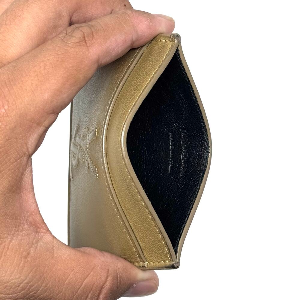 YSL Logo Cardholder Wallet - Picture 3 of 14